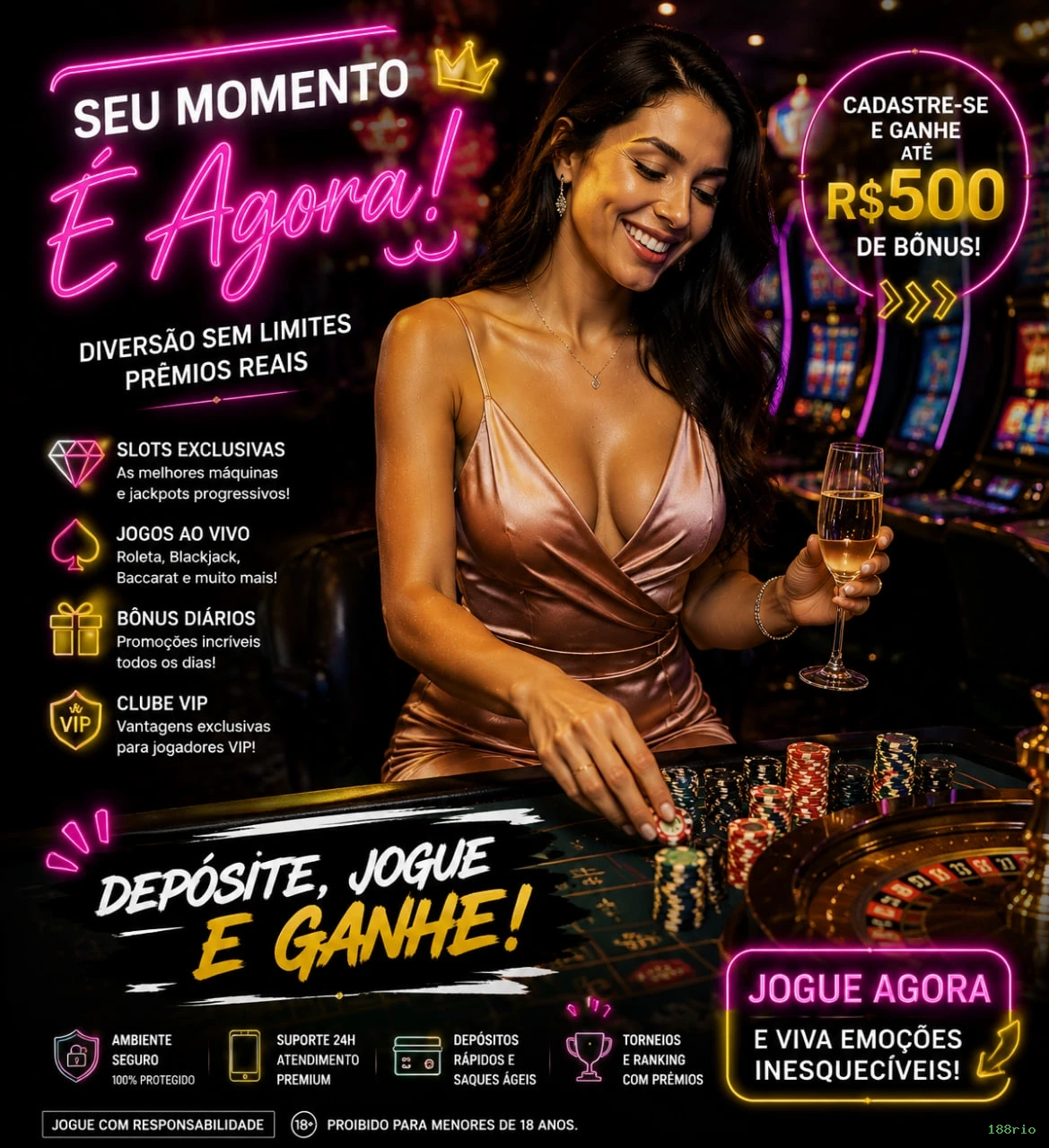 APP oficial da 188rio para mobile